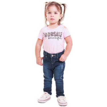 Imagem de Calça Jeans Infantil Menina Skinny-Feminino