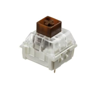 Imagem de Ranked Kailh Box Switches para teclado mecânico para jogos, Plate Mounted (Kailh Box Brown, 65 peças)