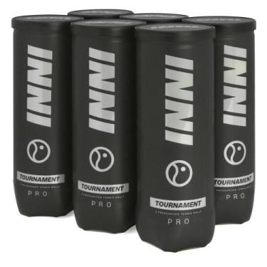 Imagem de Bola de Tênis Inni Tournament Pack com 6 Tubos - Inni Sports