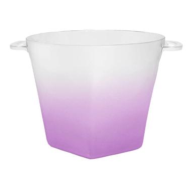 Imagem de Balde De Gelo Acrílico Roxo Degradê - 4250ml