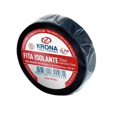 Imagem de Fita Isolante Antichama 19 mm x 20 Mts - Krona 