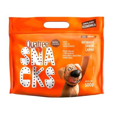 Imagem de Snack Quatree Bifinho Para Cães Sabor Carne - 500g