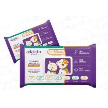 Imagem de Linha comfort toalhas umidecidas c/ 50un - ADOLETA