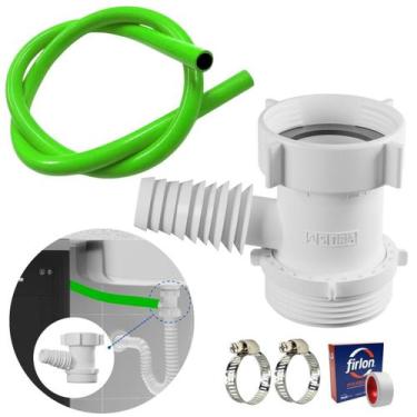 Imagem de Adaptador Máquina De Lavar Louça + Mangueira + Abraçadeira - Astra