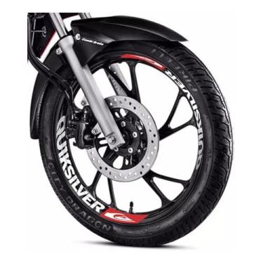Imagem de Adesivo De Roda Q Silver Cg 160 Titan/fan/start Kit 8 Un Gde - Resitan