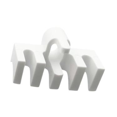 Imagem de kowaku Acessório do adaptador de carga do Badminton Racket Adaptador Durabilidade portátil PRÁTICA RABET RACATEM RACET RACET String Protector, Branco