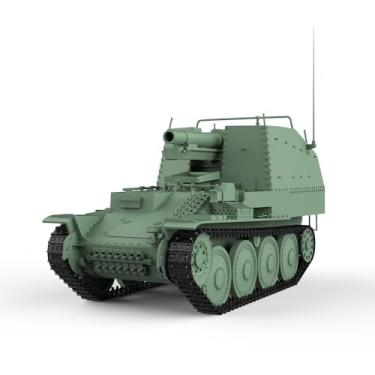 Imagem de MRY-SFW SS87721 Kit de Modelo Militar Ferroviário Escala 1/87 HO Alemão 38T PzKpfw Grelha Autopropelida Artilharia