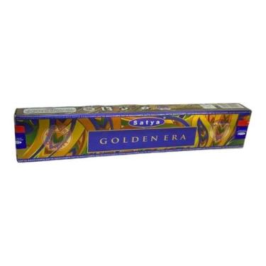 Imagem de Incenso Era Dourada Massala Golden Era Satya Cx c12 Varetas - Lua Míst