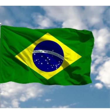 Imagem de Linda Bandeira  Brasil Brasileira Grande 1,5 x 0,9 M Copa - WCAN