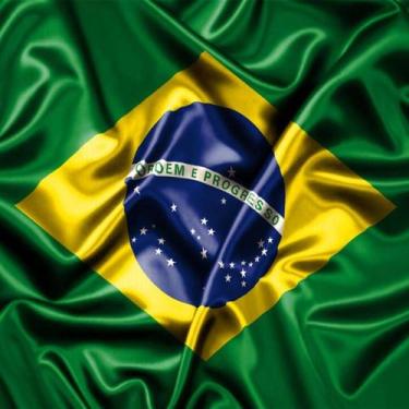 Imagem de Kit 10 Bandeira Do Brasil Importada 150x90cm Pátria Amada Brasil - WCA