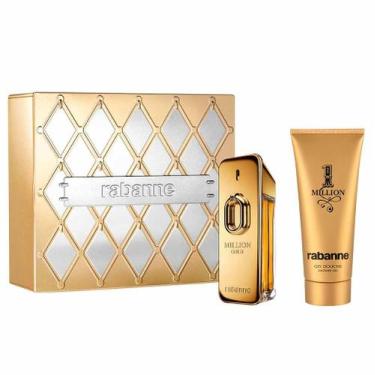Imagem de Coffret Rabanne Million Gold Kit - Perfume Masculino - EDP Intense + G