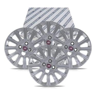 Imagem de Jogo 4 Calotas Aro 14 Novo Plaio 2012-2017 100200460