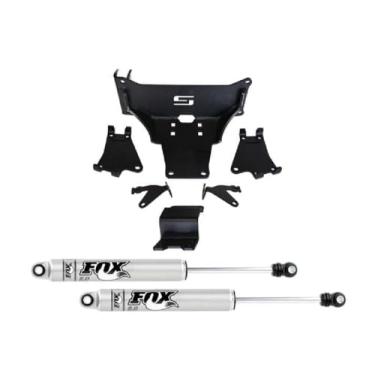 Imagem de Superlift | 92743 | Kit de estabilizador duplo com cilindros Fox 2.0 | Serve para Ford F-250/F-350 2005-2022 sem elevação para qualquer altura de elevação