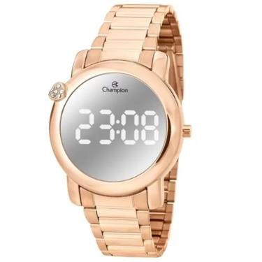 Imagem de Relógio Champion Feminino Digital Espelhado Rose Ch48064u