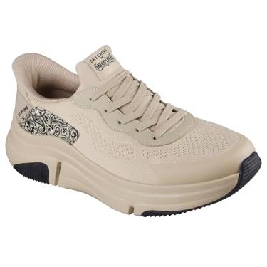 Imagem de Skechers Tênis masculino Snoop Sparrow Flex-Soarin' Hands Free Slip-ins, Natural, 45