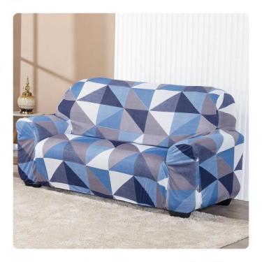 Imagem de Capa Para Sofá Avulsa 3 lugares Estampada - Shop CasaNobre, Geométrico