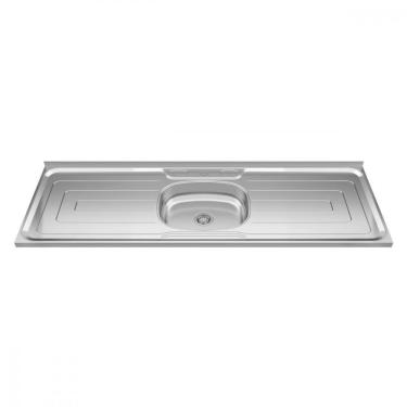 Imagem de Bacia Inox 1,60x0,53 Duranox Cuba Central Inox