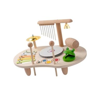 Imagem de Colaxi Bateria infantil, instrumento musical, brinquedo educacional, instrumentos de percussão para crianças a partir de 3 anos, lembrancinhas para festa,