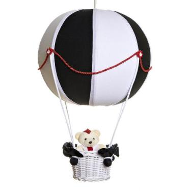 Imagem de Lustre Balão Bolinha Marinheiro Quarto Bebê Infantil Menino - Potinho 