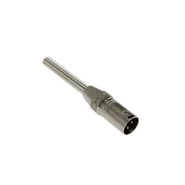 Imagem de Kit 2 Conectores Canon Xlr Macho Com Mola - TBLACK