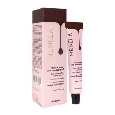 Imagem de Tintura para Sobrancelhas Menela - Marrom - Menela Cosméticos