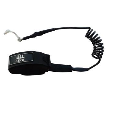 Imagem de Leash Bodyboard 6mm Biceps All Stick Strep Bodyboad Braco, Preto