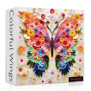 Imagem de Quebra-cabeça Puzzling Butterfly 1000 peças para adultos - PPuzzling