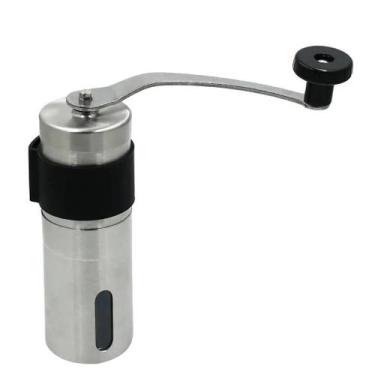 Imagem de Mini Moedor De Café Manual Portátil, Aço Inoxidável, Moedor De Grãos D