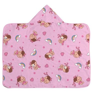 Imagem de Toalha de banho com Capuz Turma da Mônica Baby