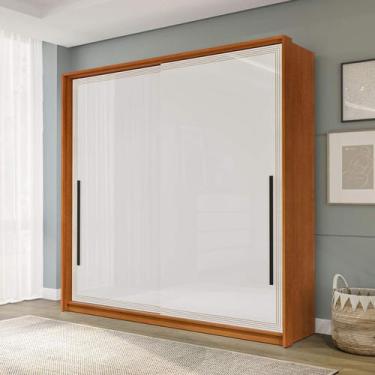 Imagem de Guarda Roupa 180,1cm com 2 Portas de Correr e 2 Gavetas 240835 Valênci