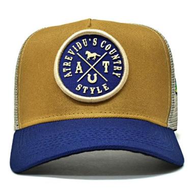 Imagem de Boné Trucker Telinha Atrevidu's Country Style Ocre Exclusivo, Ocre, Az