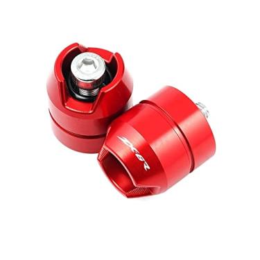 Imagem de Extremidades das manoplas de guidão de motocicleta, tampas de extremidade, acessórios deslizantes de peso para Ka&was&aki ZX6R ZX 636 R 6RR ZX6RR 636 6R 1995-2020