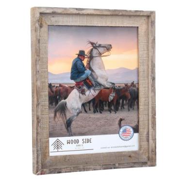 Imagem de Porta-retratos Wood Side Orbis Rustic Barnwood 40x60cm
