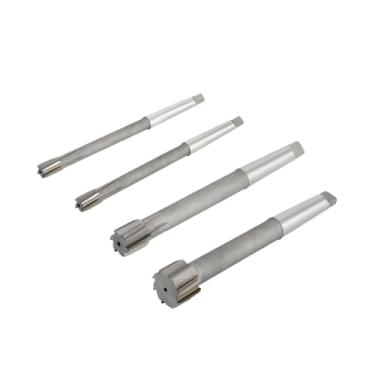Imagem de Morse MT2 MT3 MT4 10-50mm H7 High Speed Steel Carbide Inlaid Machine Reamer with Taper Shank Inlaid With Tungsten Steel Reamer(50mm)