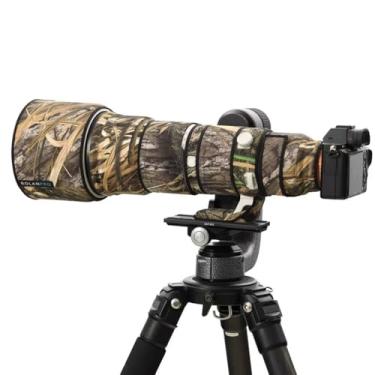 Imagem de ROLANPRO Capa de camuflagem de lente para Sony FE 400-800 mm F6.3-8 G OSS SEL400800G Capa de proteção para lente, #49 Grass impermeável, Capa de lente