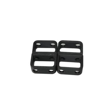 Imagem de CQ Swag Suporte de parede universal portátil para rádio amador – Pacote com 4 | Suporte seguro para Baofeng, Kenwood, Yaesu, Icom, Midland, Motorola, Cobra e mais | Inclui parafusos de montagem