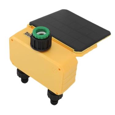 Imagem de Haofy Smart WiFi Irrigation Timer Solar Powered 2 Outlet Automatic Garden Water Timer W Sensor de Chuva Controle de Aplicativos IPX5 Proférico para Gramados, Jardas, Fazendas