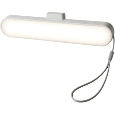 Imagem de Luminária led Magnética Recarregável Luz Portátil, Ideal para Iluminar Ambientes como Escadas, Armários, Corredores e Barracas, USB para carregar celular, sem fio.