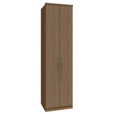 Imagem de Guarda Roupa Modulado 02 Portas com Prateleiras 234cm Setiba - Móveis 