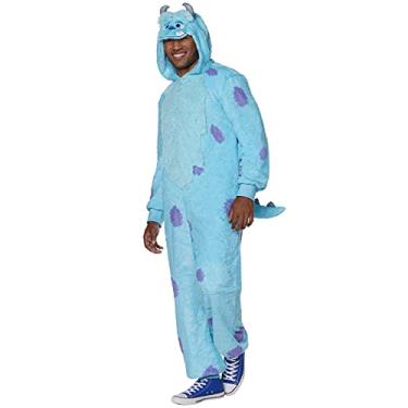 Imagem de Spirit Halloween Fantasia adulta da Monsters Inc. Sulley Union | Oficialmente licenciada | Fantasia de grupo | Disney | Pixar