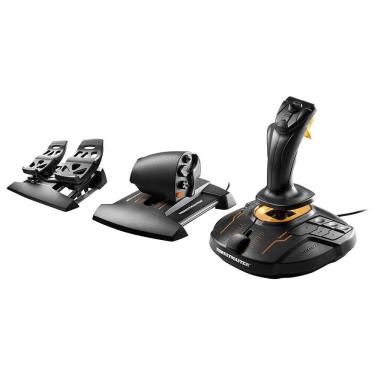 Imagem de Simulador Gamer De Vôo T.16000M Thrustmaster  Joy/acel/pedal