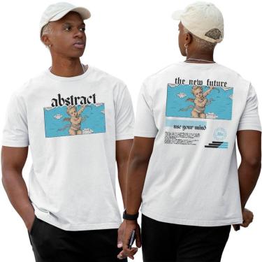 Imagem de Camiseta Algodão Basica‎ Abstract Angel The New Future-Unissex