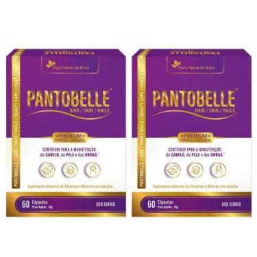 Imagem de KIT 2X Pantobelle hair skin & nails 60 cápsulas - Flora Nativa