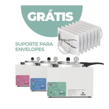 Imagem de Autoclave 8L Profissional Esterelizadora Analógica 127V ou 220V Brinde