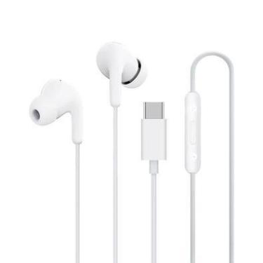 Imagem de Fone De Ouvido Com Fio Usb Tipo-c Xiaomi, Branco