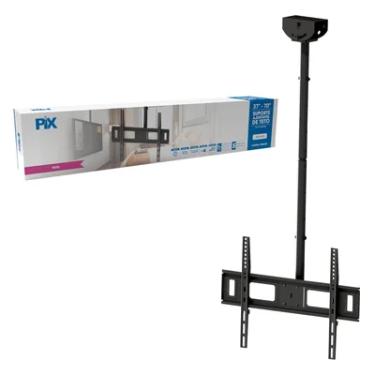Imagem de Suporte Tv E Monitores De Teto Ajustavel 37" A 70" Preto Px28