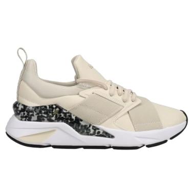 Imagem de PUMA Tênis feminino Muse X5, Cinza-puma branco e puma preto, 10