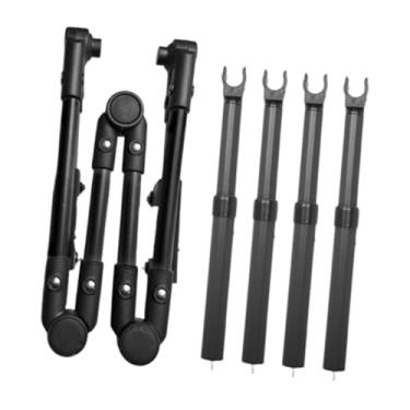 Imagem de Bothyi Acessório para alça de vagão, alça de empurrar dobrável, leve, removível e confortável, peças de reposição, fácil instalação, Preto