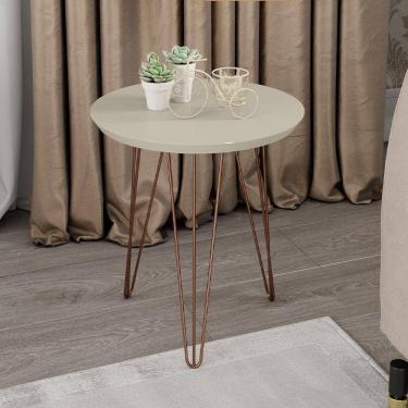 Imagem de Mesa Lateral Evolution Off-white - Patrimar