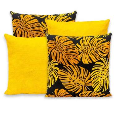 Imagem de Kit 4 Capas de Almofada com Zíper Gorgurinho 40x40cm - RAFALORO, COSTE